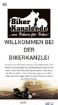 Mobile Screenshot of bikerkanzlei.de